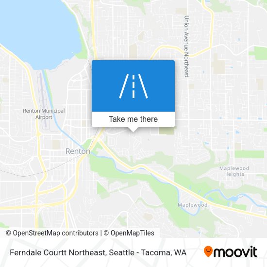 Ferndale Courtt Northeast map