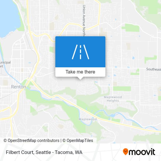 Mapa de Filbert Court