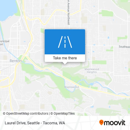 Laurel Drive map