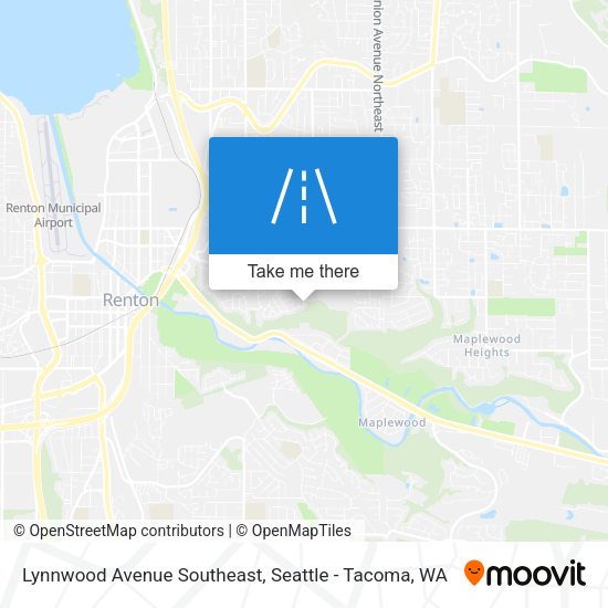 Lynnwood Avenue Southeast map