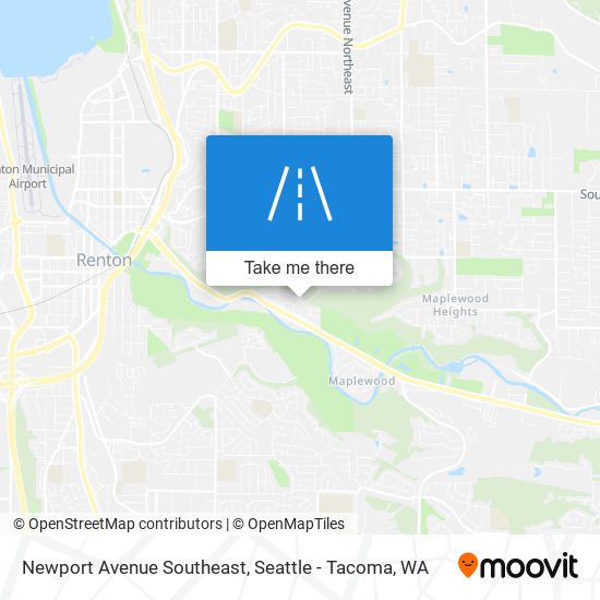 Mapa de Newport Avenue Southeast