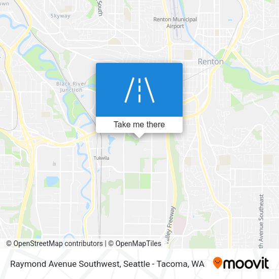 Mapa de Raymond Avenue Southwest
