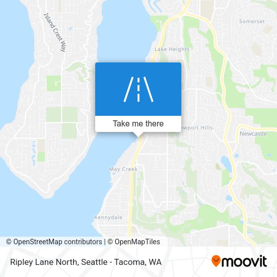 Mapa de Ripley Lane North