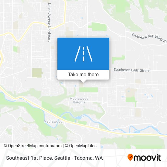 Southeast 1st Place map