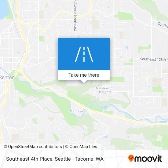 Southeast 4th Place map