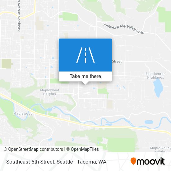 Mapa de Southeast 5th Street