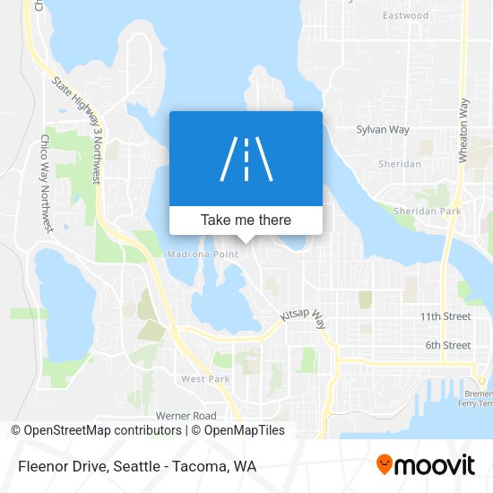 Fleenor Drive map