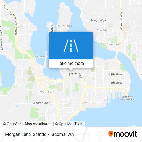Mapa de Morgan Lane