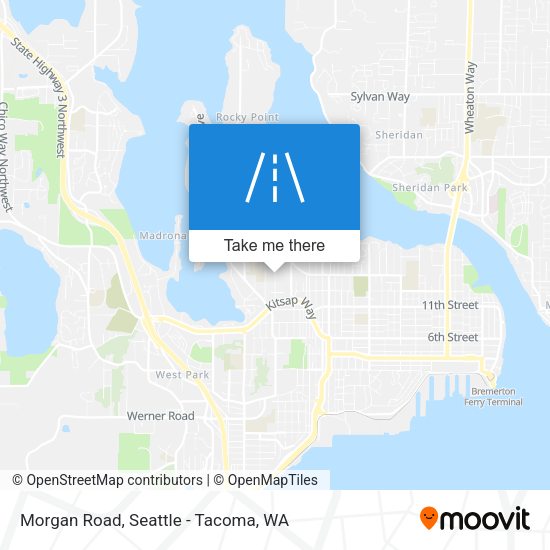 Mapa de Morgan Road
