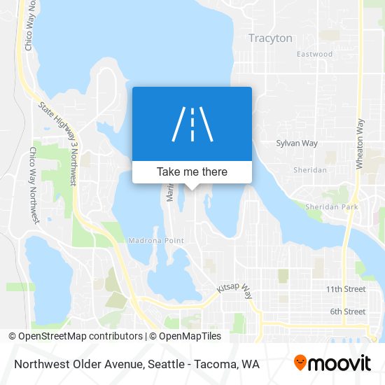 Northwest Older Avenue map
