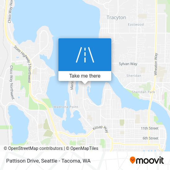 Pattison Drive map