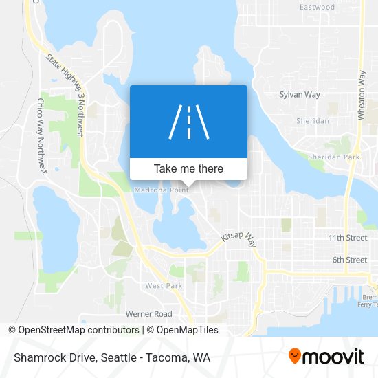 Shamrock Drive map