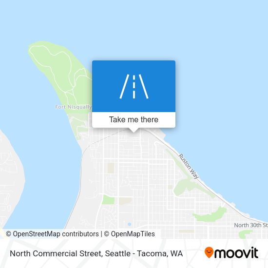 Mapa de North Commercial Street