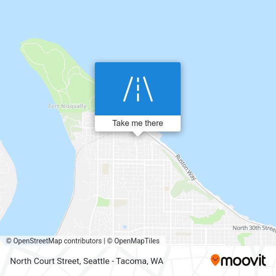 North Court Street map
