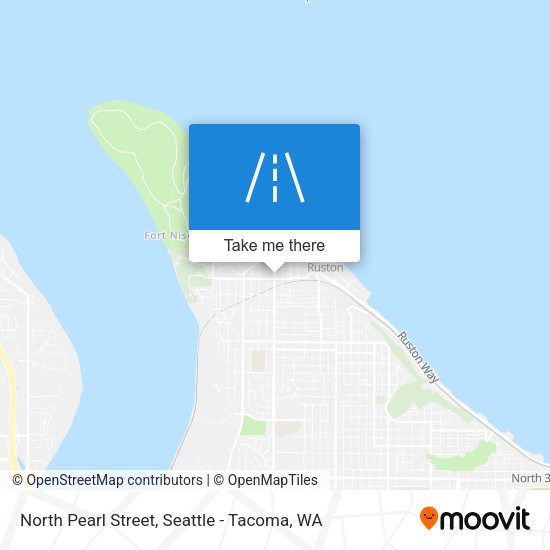 North Pearl Street map