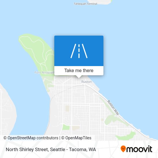 Mapa de North Shirley Street