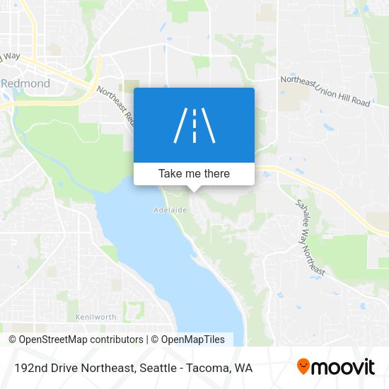 192nd Drive Northeast map