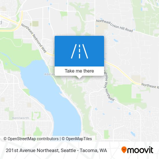 Mapa de 201st Avenue Northeast