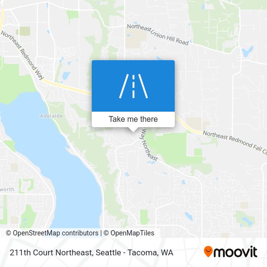 Mapa de 211th Court Northeast