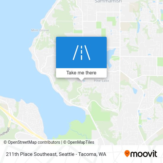 Mapa de 211th Place Southeast