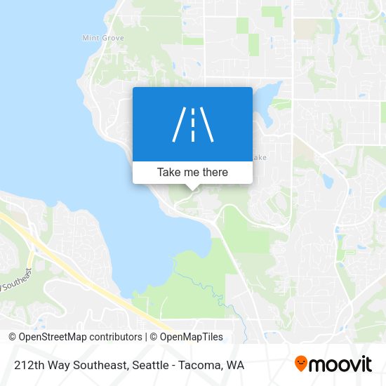 Mapa de 212th Way Southeast