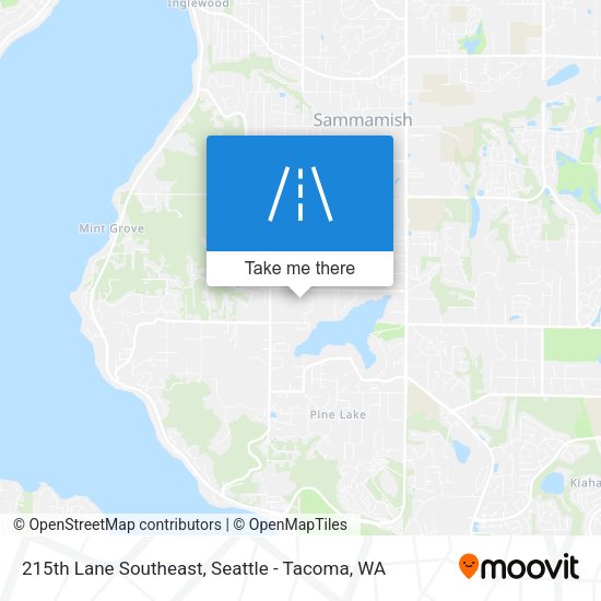Mapa de 215th Lane Southeast
