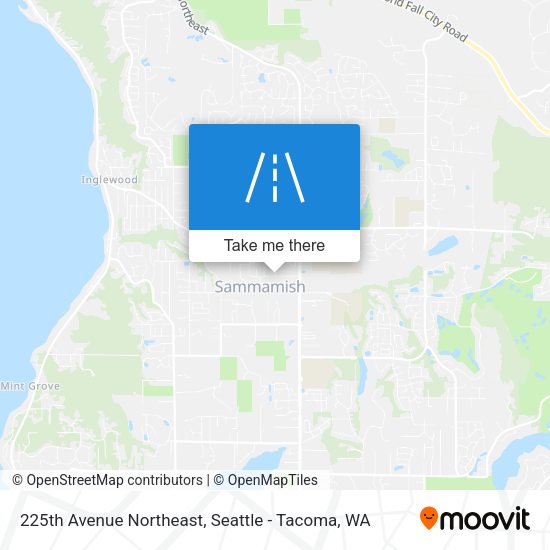 225th Avenue Northeast map