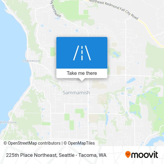 Mapa de 225th Place Northeast