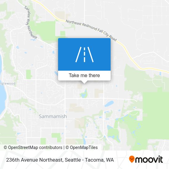 236th Avenue Northeast map