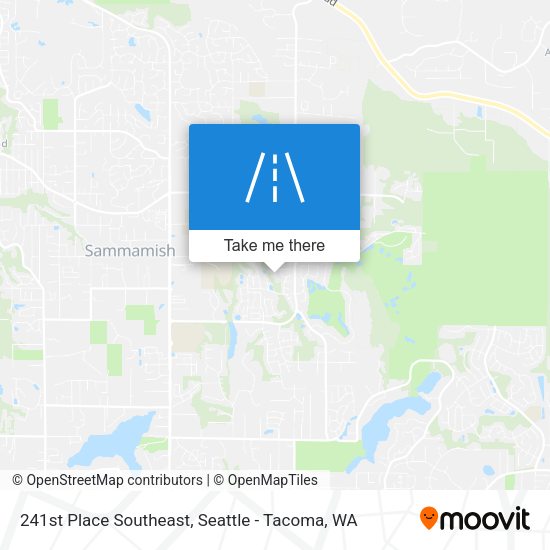 Mapa de 241st Place Southeast