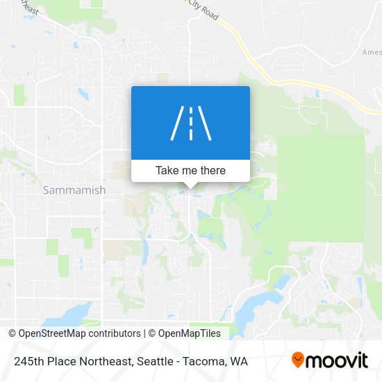 Mapa de 245th Place Northeast