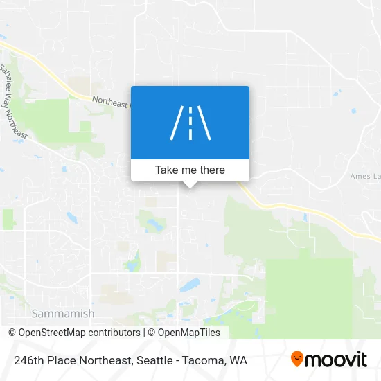 Mapa de 246th Place Northeast