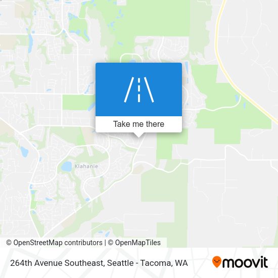 Mapa de 264th Avenue Southeast