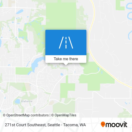 Mapa de 271st Court Southeast