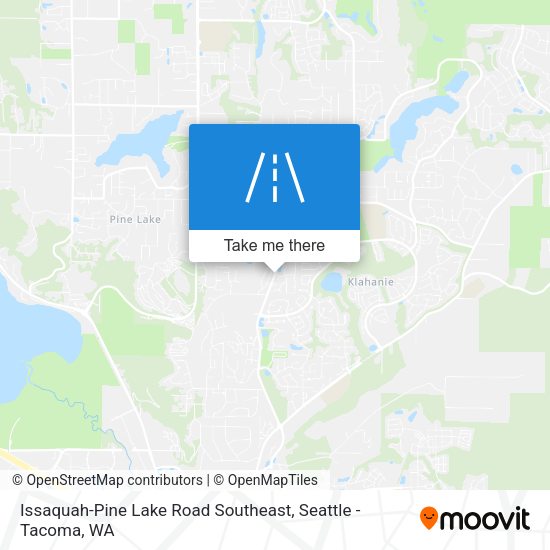 Mapa de Issaquah-Pine Lake Road Southeast