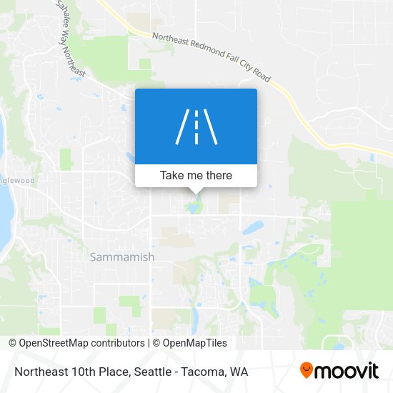 Mapa de Northeast 10th Place
