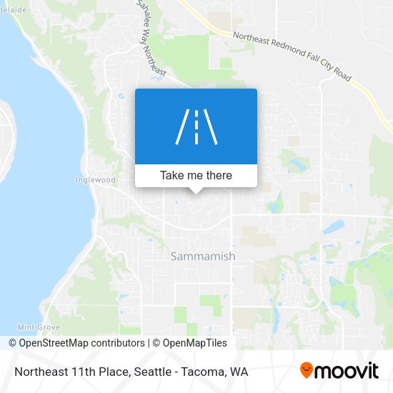 Mapa de Northeast 11th Place