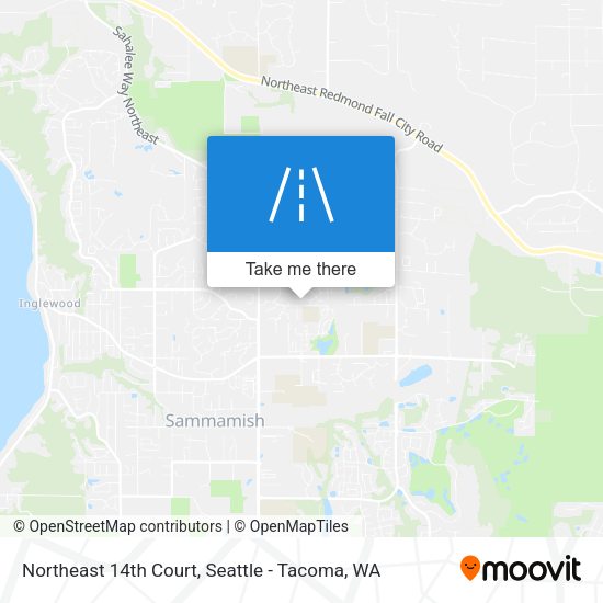 Mapa de Northeast 14th Court