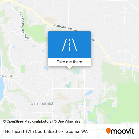 Mapa de Northeast 17th Court