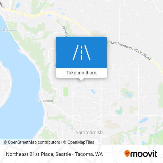 Mapa de Northeast 21st Place