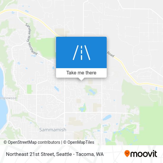 Mapa de Northeast 21st Street