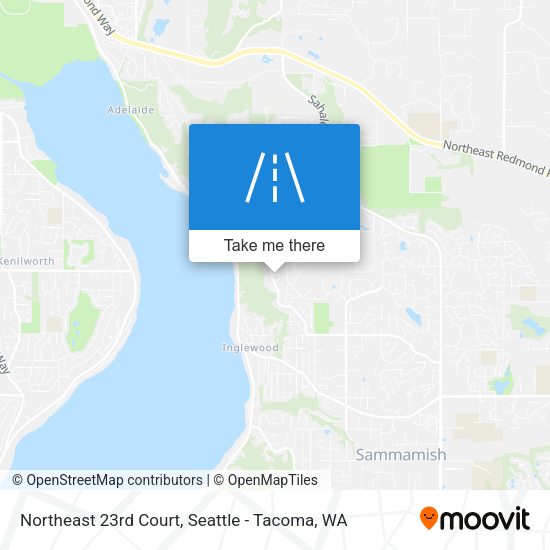 Mapa de Northeast 23rd Court