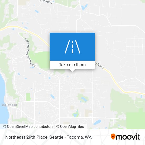 Mapa de Northeast 29th Place