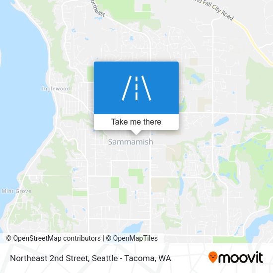 Mapa de Northeast 2nd Street