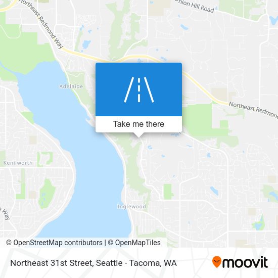 Mapa de Northeast 31st Street