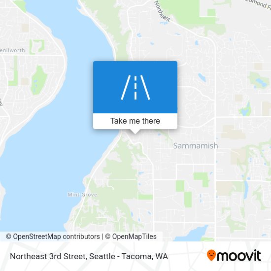 Mapa de Northeast 3rd Street