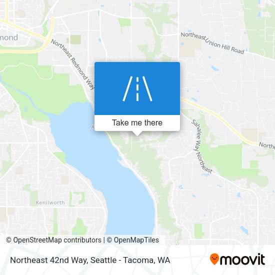 Mapa de Northeast 42nd Way