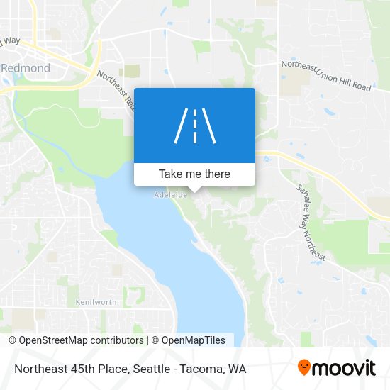 Mapa de Northeast 45th Place