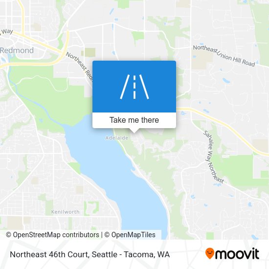 Northeast 46th Court map