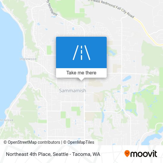 Mapa de Northeast 4th Place